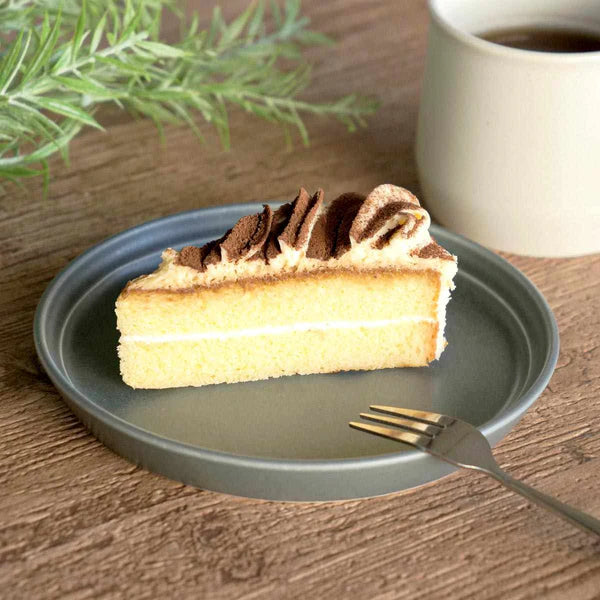 KINTO   Fog Dark Gray Plate 160mm Microwave Dishwasher Safe Gift 26361