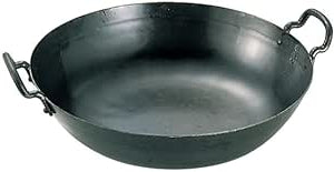 Yamada 36cm Iron Tempura Pan - Premium Quality for Perfect Tempura