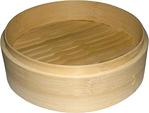 Ebm Bamboo Steamer 21cm - Enhance Your Cooking Experience