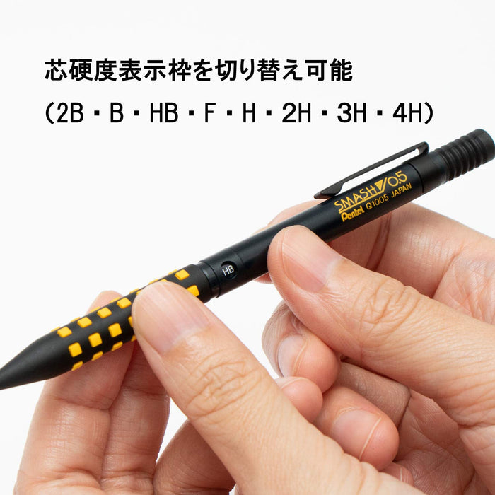 Pentel Smash 0.5mm Mechanical Pencil Dark Navy - Exclusive Amazon Japan Q1005-18A-Kiichin - The #1 Place for Japanese Goods in Your Hand!