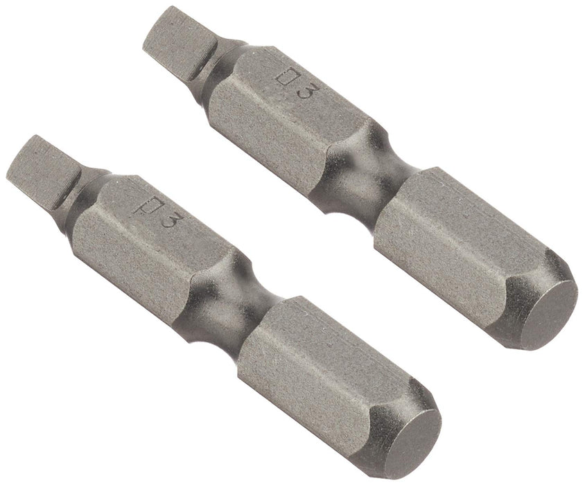 Anex Square Single Head Bit for L-Adapter #3X33 Set of 2 Tools-Kiichin - The #1 Place for Japanese Goods in Your Hand!