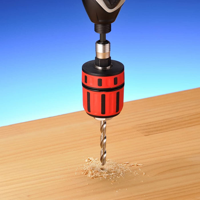 Anex Keyless Drill Chuck Bit with 1.5-13mm Rubber Grip - Model AKL-195E-Kiichin - The #1 Place for Japanese Goods in Your Hand!