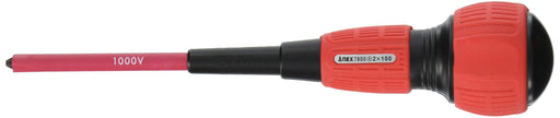 Anex Insulated Ball Grip Screwdriver +2 X 100 No. 7800 6 Pieces Set-Kiichin - The #1 Place for Japanese Goods in Your Hand!
