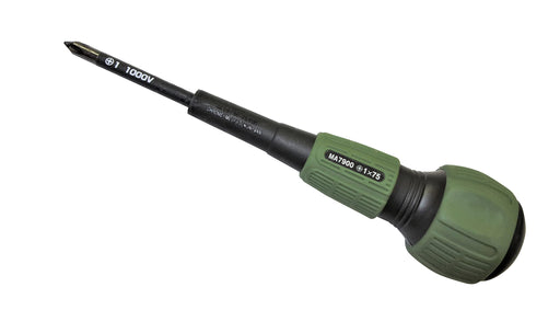 Anex Military Green Ma7900+1X75 Insulated Screwdriver Grangear X Anex Collaboration Tool-Kiichin - The #1 Place for Japanese Goods in Your Hand!