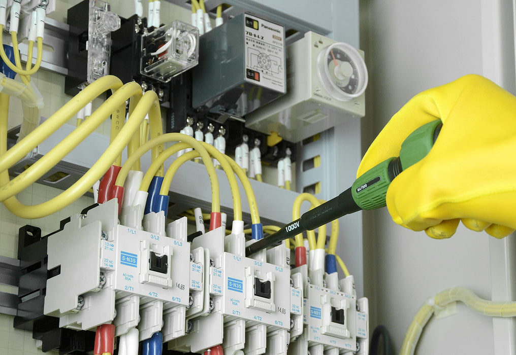 Anex Military Green Ma7900+1X75 Insulated Screwdriver Grangear X Anex Collaboration Tool-Kiichin - The #1 Place for Japanese Goods in Your Hand!