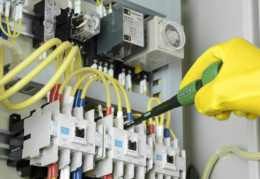 Anex Insulated Screwdriver Grangear X Anex Collaboration Ma7900+2X150 Military Green-Kiichin - The #1 Place for Japanese Goods in Your Hand!