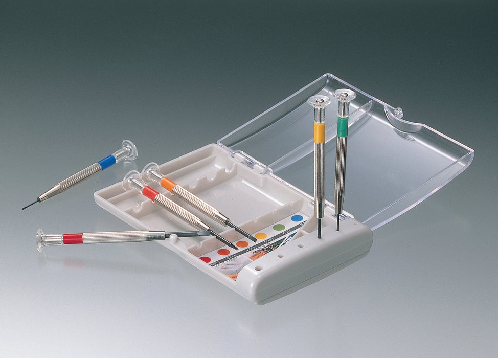 Anex Precision Screwdriver Set - 6 Piece Phillips and Flat Head with Case-Kiichin - The #1 Place for Japanese Goods in Your Hand!