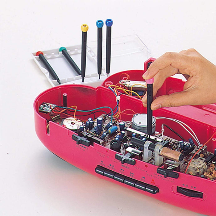 Anex Precision Screwdriver Set of 6 Phillips & Flathead No.900 with Case-Kiichin - The #1 Place for Japanese Goods in Your Hand!