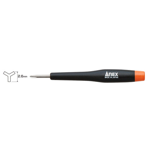Anex Precision Y-Shaped 2.6mm Screwdriver Tool No.3470-Al-Kiichin - The #1 Place for Japanese Goods in Your Hand!