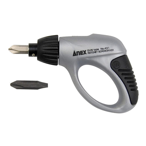 Anex Ratchet Driver Interchangeable Set by Anex No. 431 Gundora Nejipita Tool-Kiichin - The #1 Place for Japanese Goods in Your Hand!