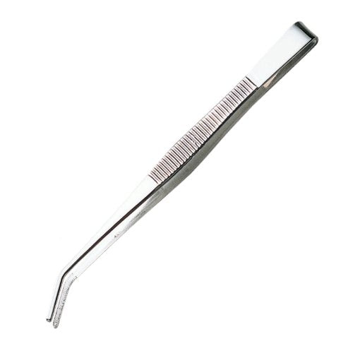 Anex No.140 Curved Tip Stainless Steel Tweezers Tool 300mm-Kiichin - The #1 Place for Japanese Goods in Your Hand!