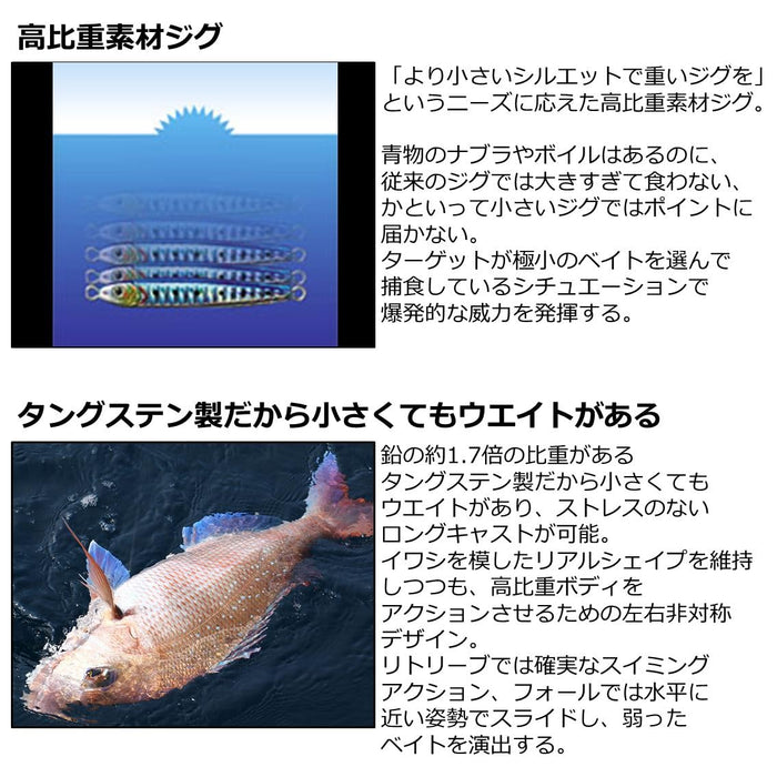 Daiwa Tungsten Jig Tg Bait 150g - Mirror Natural Bait-Kiichin - The #1 Place for Japanese Goods in Your Hand!