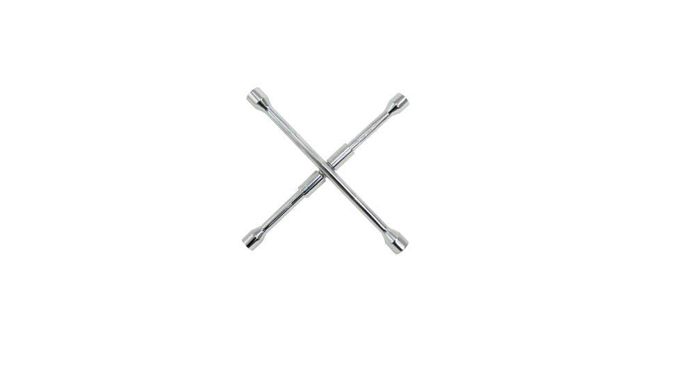 Emerson 14 Folding Cross Wrench Tire Change Tool with Thin 21mm Socket