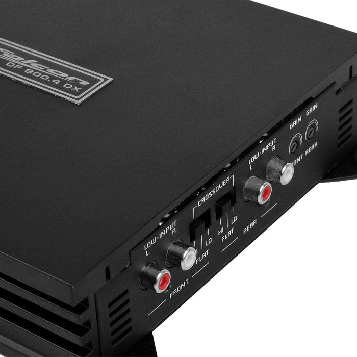 Tojiro 800X4 Car Motorcycle Amplifier 4 Channel 800W 2 Ohm Full Range