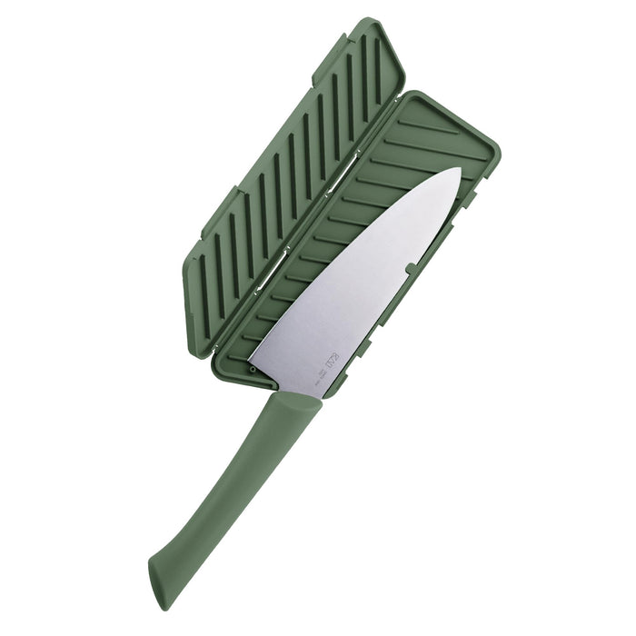 Kai Corporation Multi-Purpose Santoku Knife 150mm Green Portable Dishwasher Safe