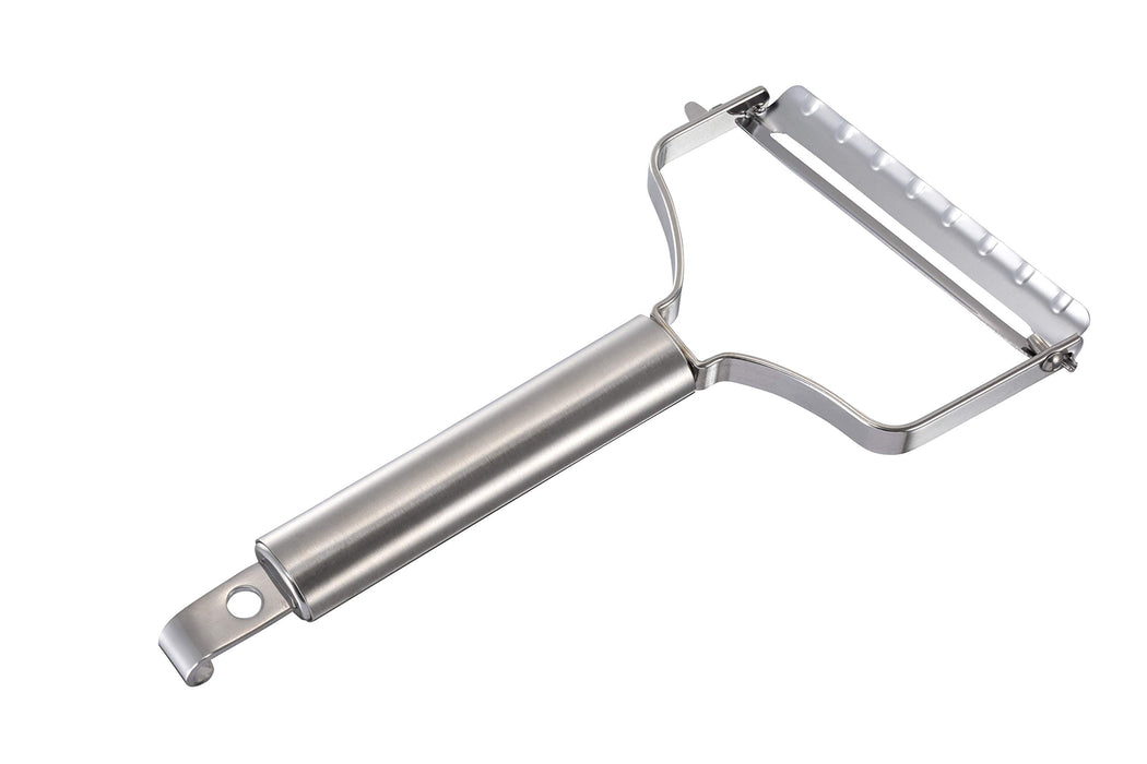 Kai Peeler Seki Magoroku Wide Stainless Steel Kitchen Tool Japan Silver