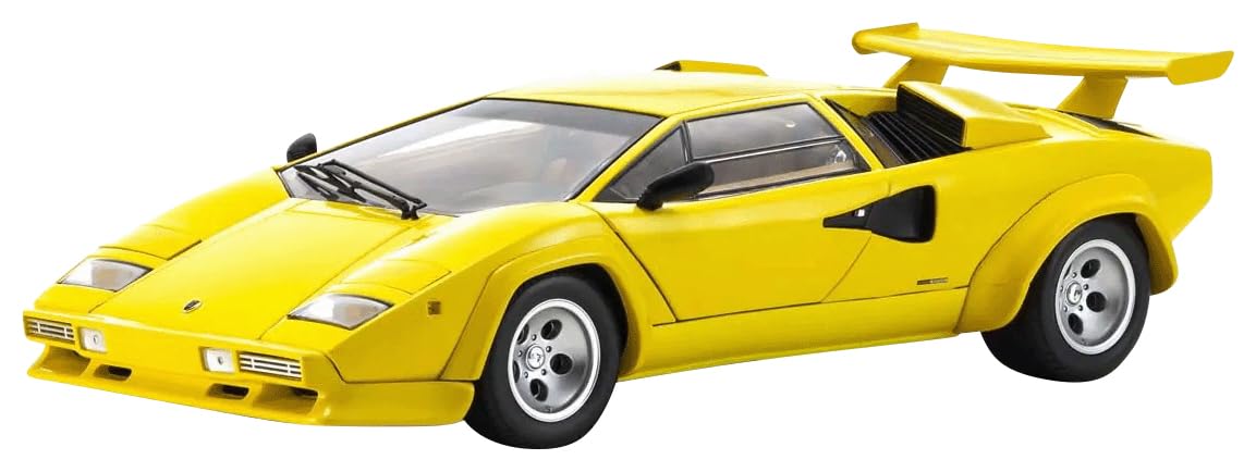 Kyosho 1/18 Lamborghini Countach Lp5000 Yellow-Kiichin - The #1 Place for Japanese Goods in Your Hand!