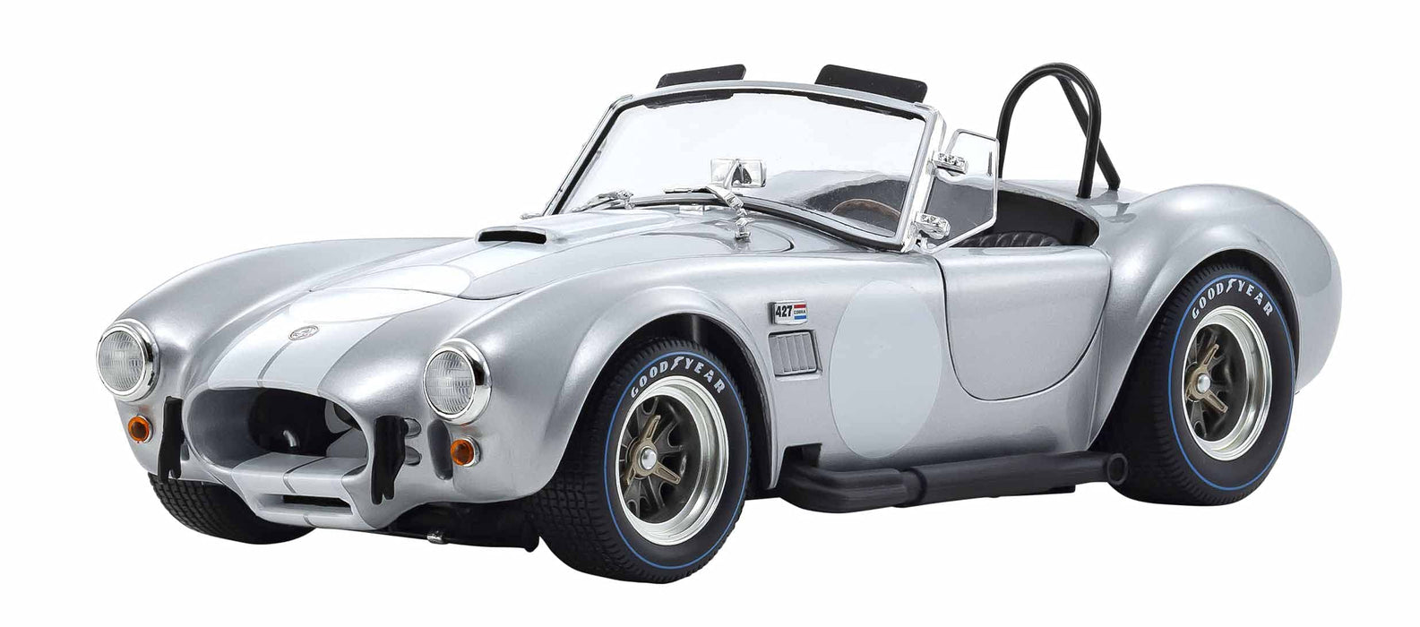 Kyosho Shelby Cobra 427 S/C 1/18 Silver Ks08047S-Kiichin - The #1 Place for Japanese Goods in Your Hand!