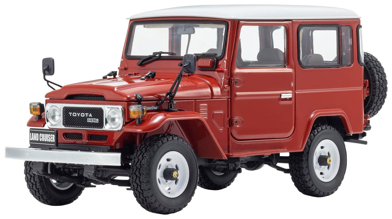 Kyosho 1/18 Toyota Land Cruiser 40 Van (Bj42V) Red-Kiichin - The #1 Place for Japanese Goods in Your Hand!