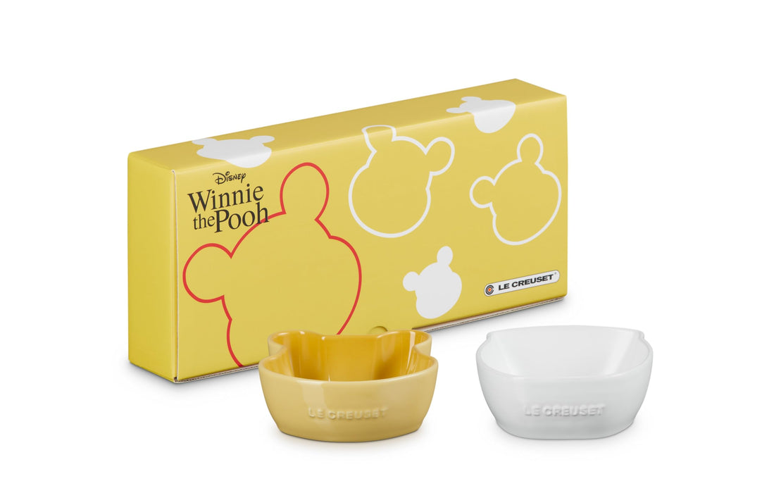 Le Creuset Disney Winnie The Pooh Mini Dish Set Cotton Quince Yellow Safe-Kiichin - The #1 Place for Japanese Goods in Your Hand!