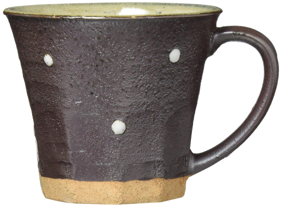 Ichikyu Mino Ware Ceramic Mug 230ml - White Dot Japanese Style Coffee Cup-Kiichin - The #1 Place for Japanese Goods in Your Hand!