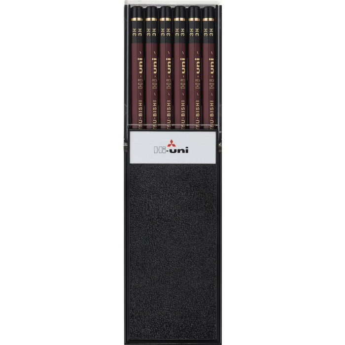 Mitsubishi Pencil High Uni 3H - Premium Quality Pack of 12-Kiichin - The #1 Place for Japanese Goods in Your Hand!