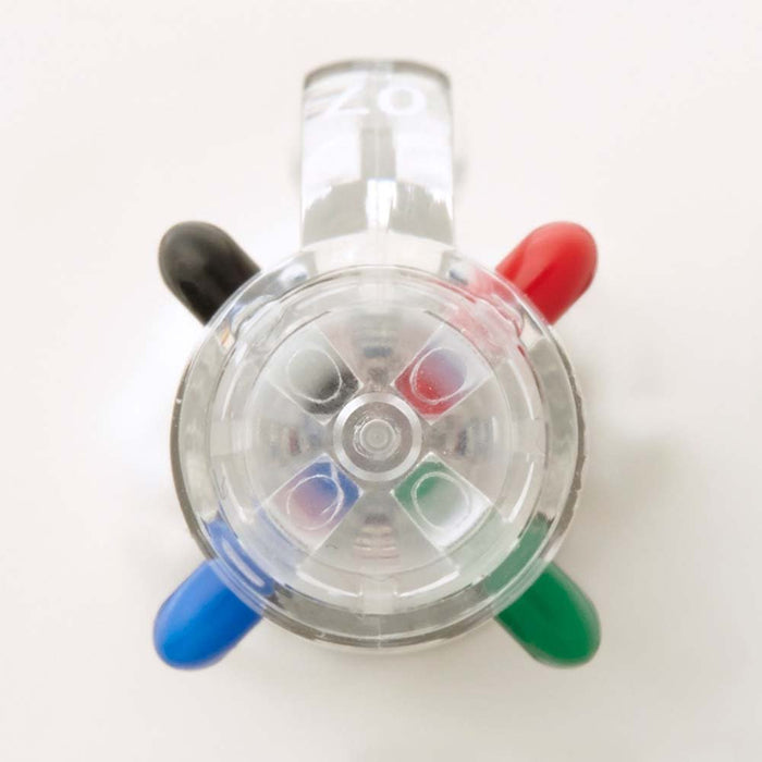 Pentel Vicuna 4-Color 0.7mm Clear Ballpoint Pen BXC47T-Kiichin - The #1 Place for Japanese Goods in Your Hand!