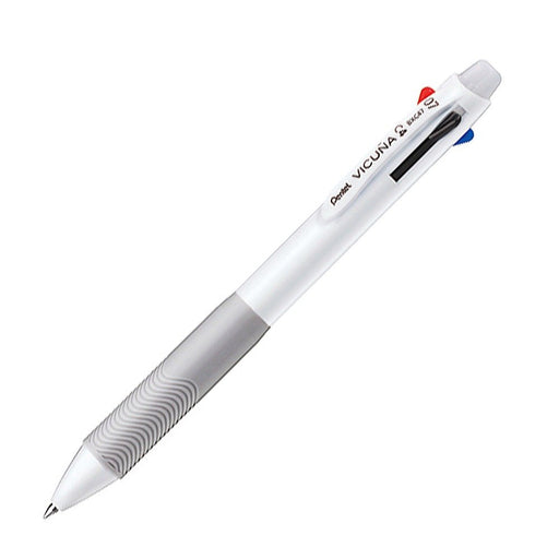 Pentel 4-Color Vicuna Bxc47W 0.7 Ballpoint Pen in White-Kiichin - The #1 Place for Japanese Goods in Your Hand!
