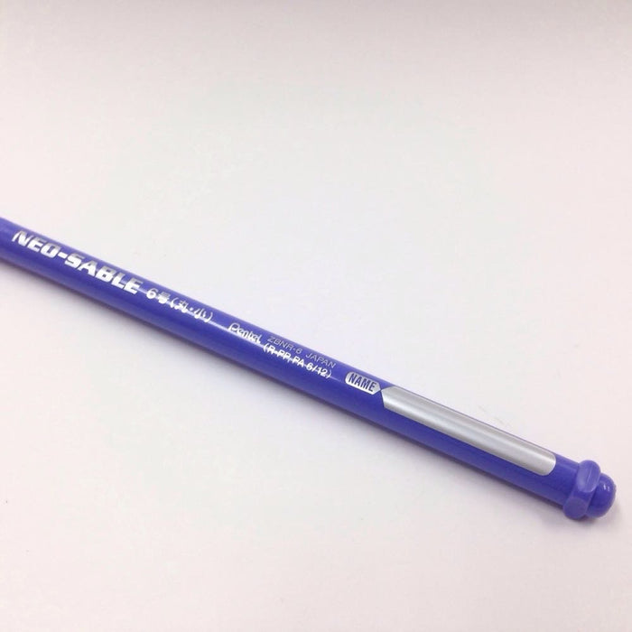 Pentel Art Brush Pack of 5 - Neo Sable Round No. 6 - XZBNR-6 Series-Kiichin - The #1 Place for Japanese Goods in Your Hand!