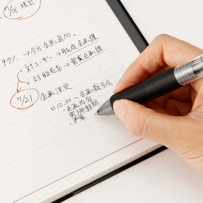 Pentel Vicuna Plan +Memo Xbxc457T Clear Axis Ballpoint Pen-Kiichin - The #1 Place for Japanese Goods in Your Hand!