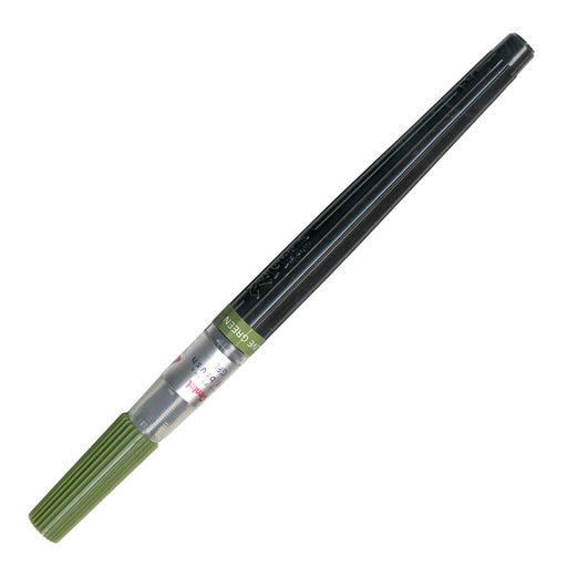 Pentel XGFL-115 Olive Green Art Brush Pen for Premium Drawing-Kiichin - The #1 Place for Japanese Goods in Your Hand!