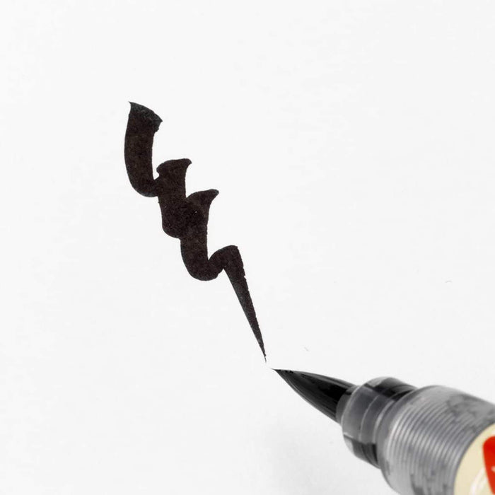 Pentel XFL2W Japanese Paper Brush Pen Black Ink-Kiichin - The #1 Place for Japanese Goods in Your Hand!