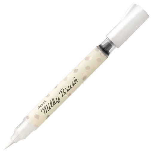 Pentel White Milky Brush Pen Xgfh-Pw Color Brush by Pentel-Kiichin - The #1 Place for Japanese Goods in Your Hand!
