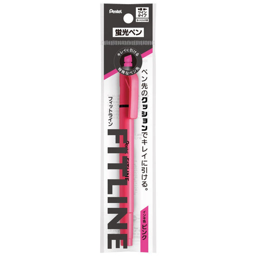Pentel 5-Piece Pink Fitline Highlighter Set Model Xslw11-P-Kiichin - The #1 Place for Japanese Goods in Your Hand!