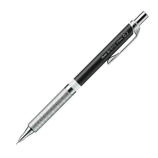 Pentel Simple Days Black Mechanical Pencil Ultra-Fine 0.2mm - XPP1002G2-CMA-Kiichin - The #1 Place for Japanese Goods in Your Hand!