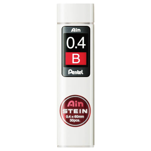 Pentel Einstein 0.4 B Mechanical Pencil Refill Pack of 10 Pieces-Kiichin - The #1 Place for Japanese Goods in Your Hand!