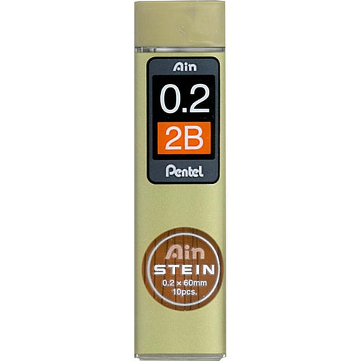 Pentel Stein 0.2 2B Mechanical Pencil Refills - Pack of 10 Pieces-Kiichin - The #1 Place for Japanese Goods in Your Hand!