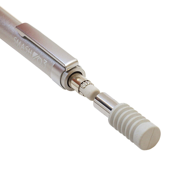 Pentel Smash Works Limited Silver Mechanical Pencil - Smart 0.3mm Q1003-PL7-Kiichin - The #1 Place for Japanese Goods in Your Hand!