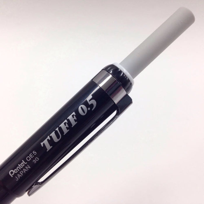 Pentel 0.5 Mechanical Pencil Tough XQE5-A Black Axis by Pentel-Kiichin - The #1 Place for Japanese Goods in Your Hand!