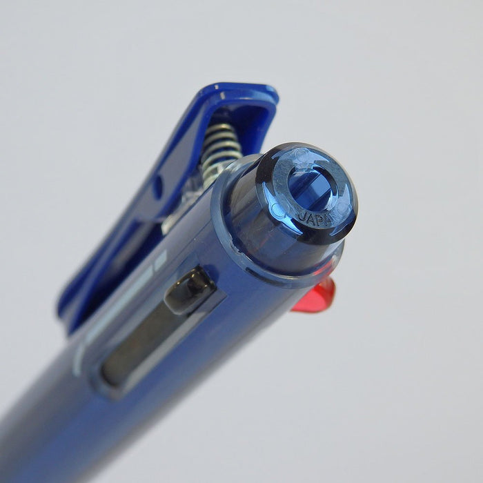 Pentel 0.7mm Multifunctional Ballpoint Pen Feel BXWB375MC in Metallic Blue-Kiichin - The #1 Place for Japanese Goods in Your Hand!