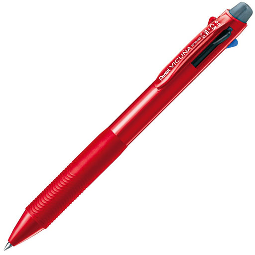 Pentel Vicuna BXW455B Multifunctional Pen with Red Axis-Kiichin - The #1 Place for Japanese Goods in Your Hand!