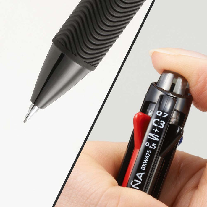 Pentel Vicuna BXW475A Multifunctional Black Axis Pen-Kiichin - The #1 Place for Japanese Goods in Your Hand!