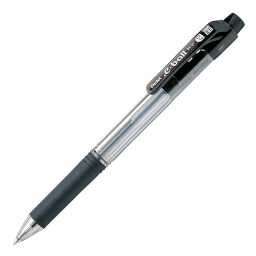 Pentel Dot E Bk127-A Black Oil-Based Ballpoint Pen 0.7 mm Pack of 10-Kiichin - The #1 Place for Japanese Goods in Your Hand!