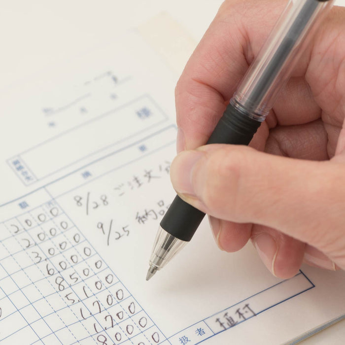 Pentel Dot E Bk127-A Black Oil-Based Ballpoint Pen 0.7 mm Pack of 10-Kiichin - The #1 Place for Japanese Goods in Your Hand!