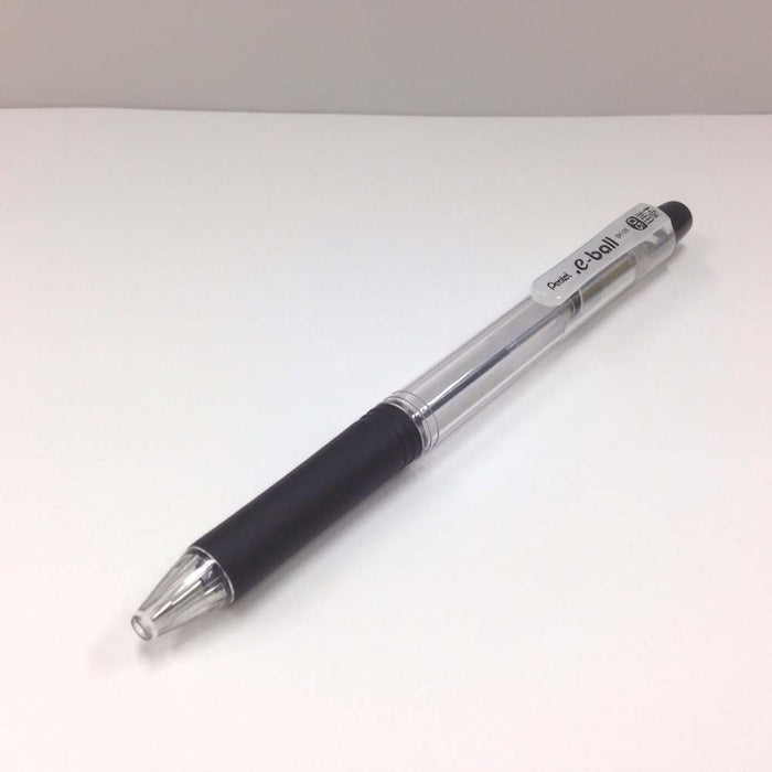 Pentel 0.5mm Black Oil-Based Ballpoint Pen Dot E-Ball 5 Pack - XBK125-A-Kiichin - The #1 Place for Japanese Goods in Your Hand!