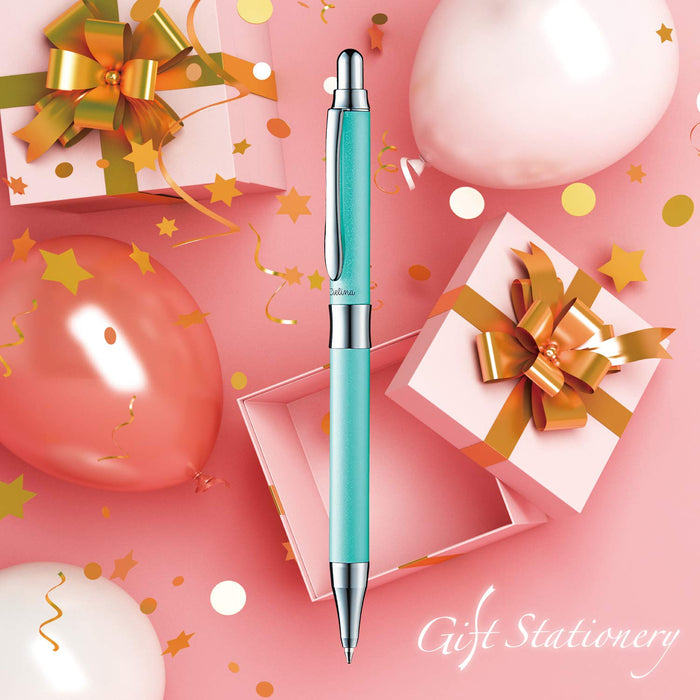 Pentel Vicuna Ex Sierra Bx3005Cd 0.5mm Green Shaft Ballpoint Pen Oil-Based 28g-Kiichin - The #1 Place for Japanese Goods in Your Hand!