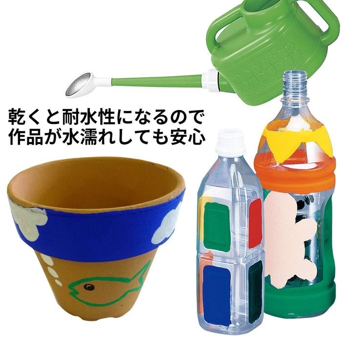 Pentel Acrylic Gouache Paint Set 12 Colors Including 2 White Wxr-12-Kiichin - The #1 Place for Japanese Goods in Your Hand!