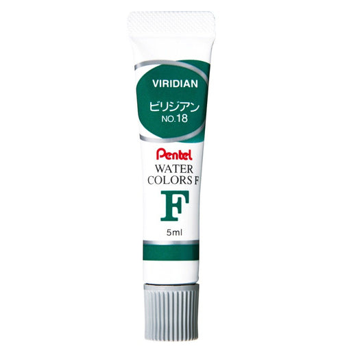 Pentel Viridian Watercolor Paint Set F Series Wfr-T18 Pack of 10-Kiichin - The #1 Place for Japanese Goods in Your Hand!