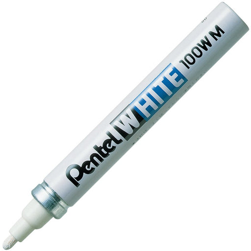 Pentel X100W-M3 Medium Point White Permanent Marker 3 Pieces Set-Kiichin - The #1 Place for Japanese Goods in Your Hand!