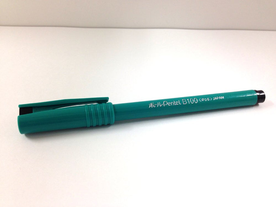 Pentel B100-Ad 10-Pack Water-Based Ballpoint Pens in Black-Kiichin - The #1 Place for Japanese Goods in Your Hand!